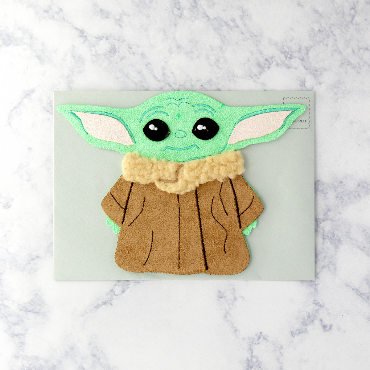 Hallmark Geburtstagskarte 'Build Your Own Yoda' – Star Wars Design, 22,8 X 15,9 Cm, Mit Umschlag