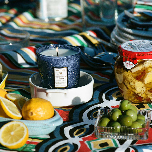 Mediterranean Lemon Coconut Wax Classic Candle