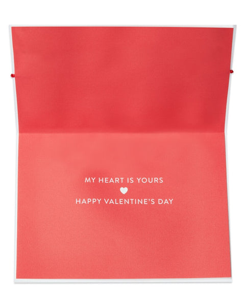 Heart Beat Valentine’s Day Card
