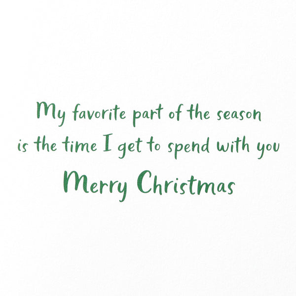 Critters In Mittens Christmas Card (Grandma)