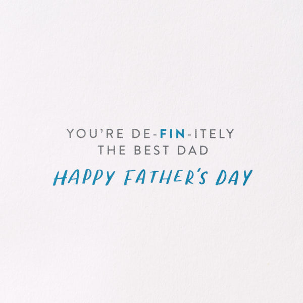 Watercolor Sharks Father’s Day Card