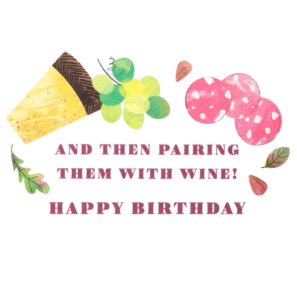 Charcuterie Board Birthday Card