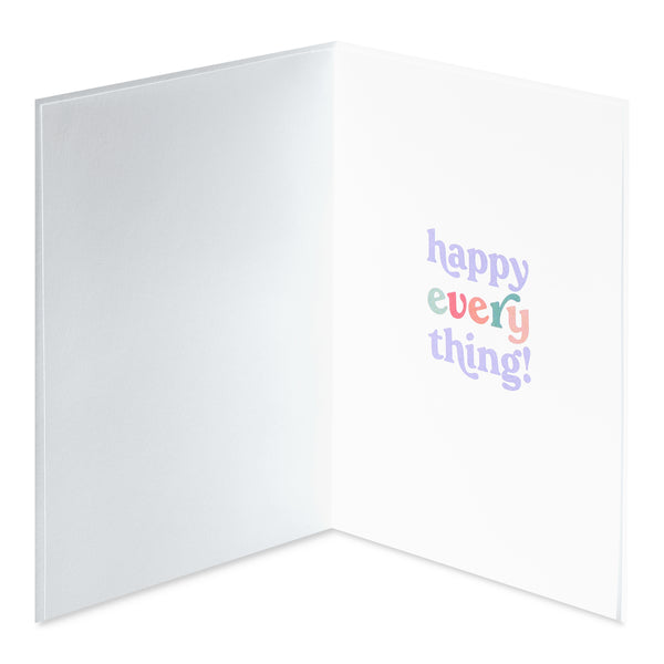 Festive "Everything" Birthday Card