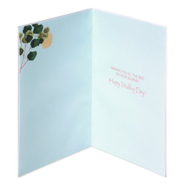 Illustrated "The Greatest Adventure" Wedding Card