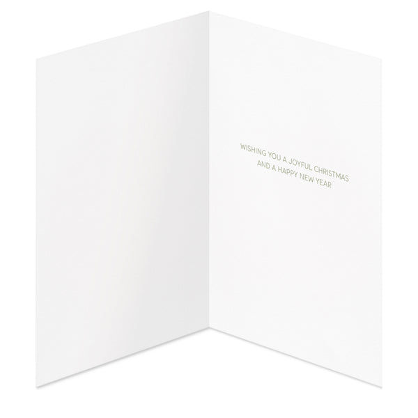 Metallic Ornament Christmas Boxed Cards (Set of 12)