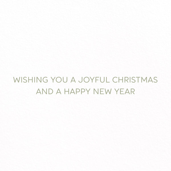 Metallic Ornament Christmas Boxed Cards (Set of 12)