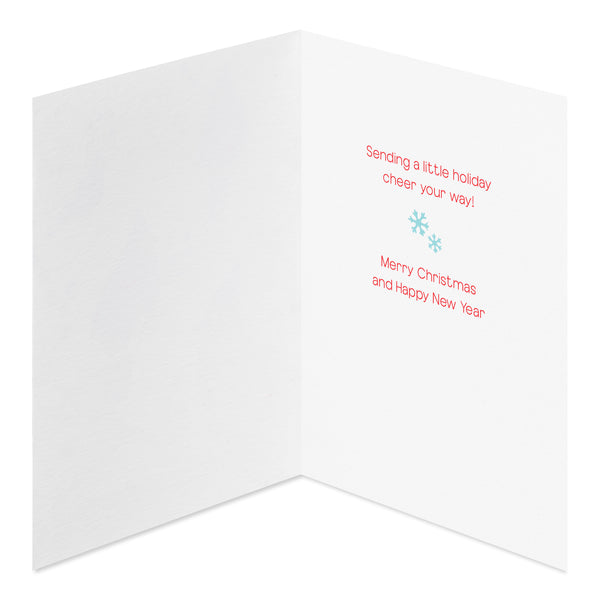 Dog Pulling Sled Christmas Boxed Cards (Set of 20)
