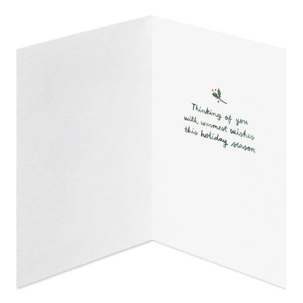 Metallic Dove Holiday Boxed Cards (Set of 20)