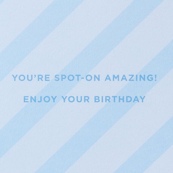 Dalmatian Party Birthday Card