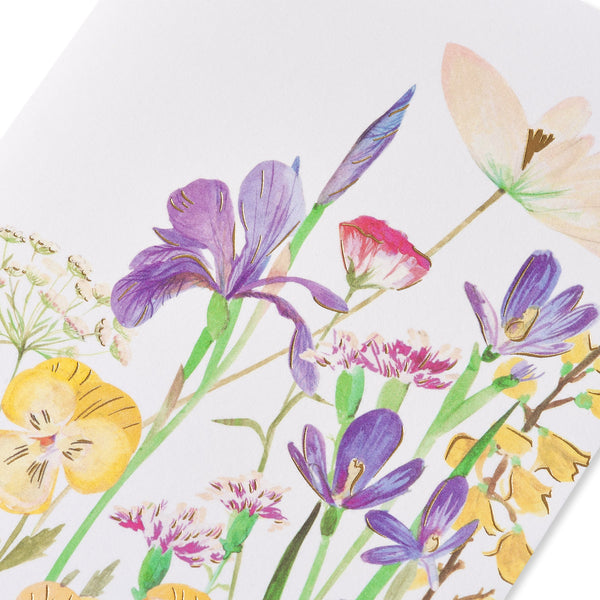 Growing Florals Thank You Card
