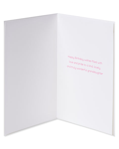 Bringer Of Flowers Birthday Card (Granddaughter)