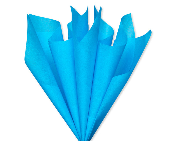 Turquoise Tissue Paper (Set of 8)