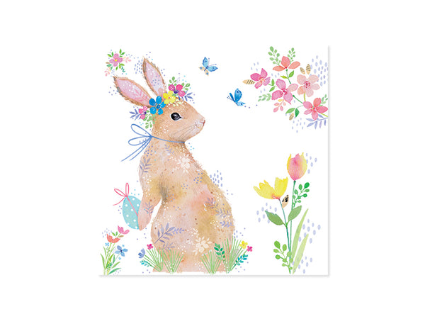 Pop-Up Garden Rabbit Easter Card
