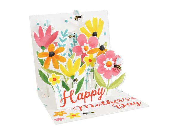 Pop-Up Mother's Day Daisy Bumble Bee Card