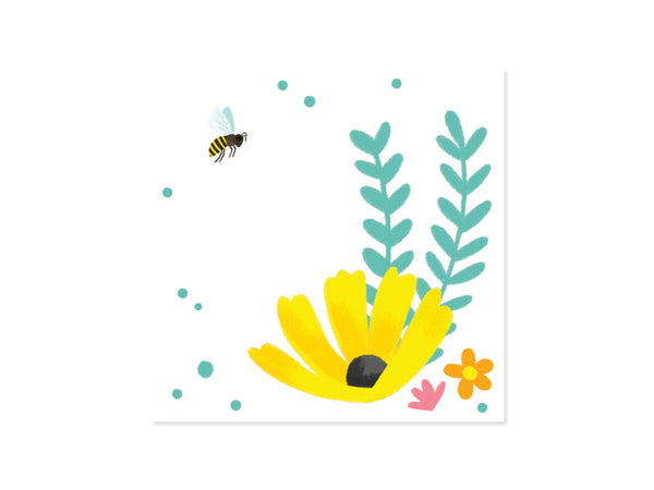 Pop-Up Mother's Day Daisy Bumble Bee Card