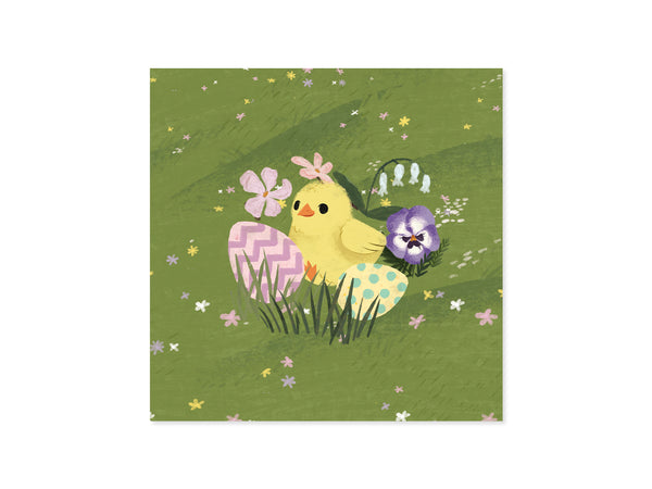 Pop-Up Animal Friends Easter Card