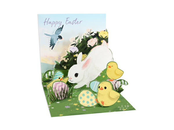 Pop-Up Animal Friends Easter Card