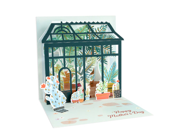 Pop-Up Mother's Day Palm House Card