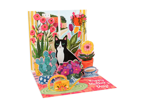 Pop-Up Mother's Day Cat Card