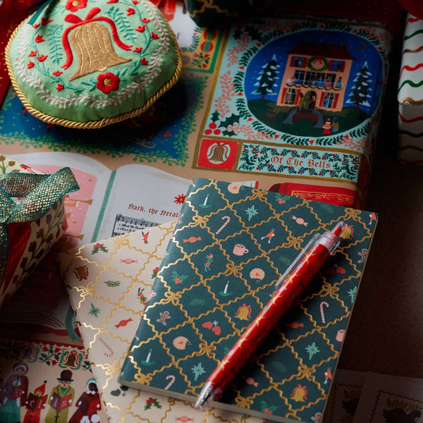 Holiday Argyle Gel Pen Set (Set of 2)