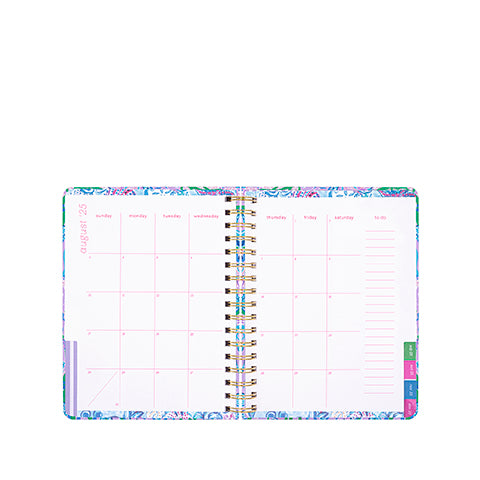 Seacret Escape 17 Month Large Agenda Planner