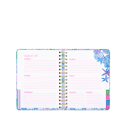 Seacret Escape 17 Month Large Agenda Planner