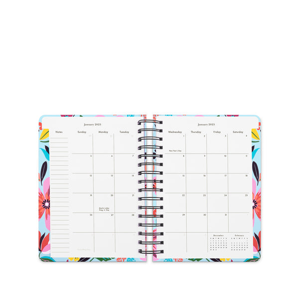 Safari Floral 17 Month Large Planner