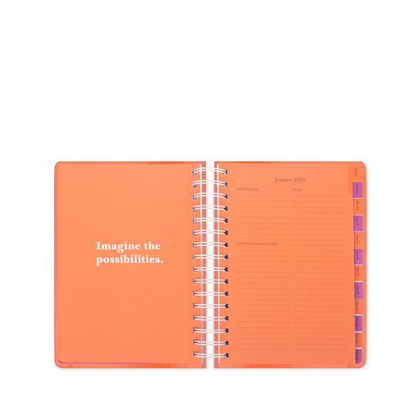 "Your Lucky Day" 17 Month Large Agenda Planner