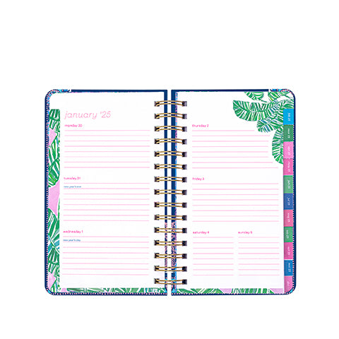 Seacret Escape Engineered 17 Month Medium Agenda Planner