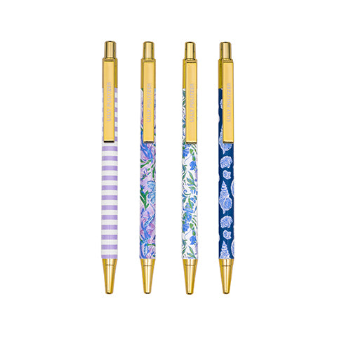 Tropical Assorted Pen Set (Set of 4)