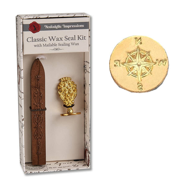 Compass Round Wax Seal Kit