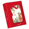 Illustrated Critter Wreath Holiday Boxed Cards (Set of 20)