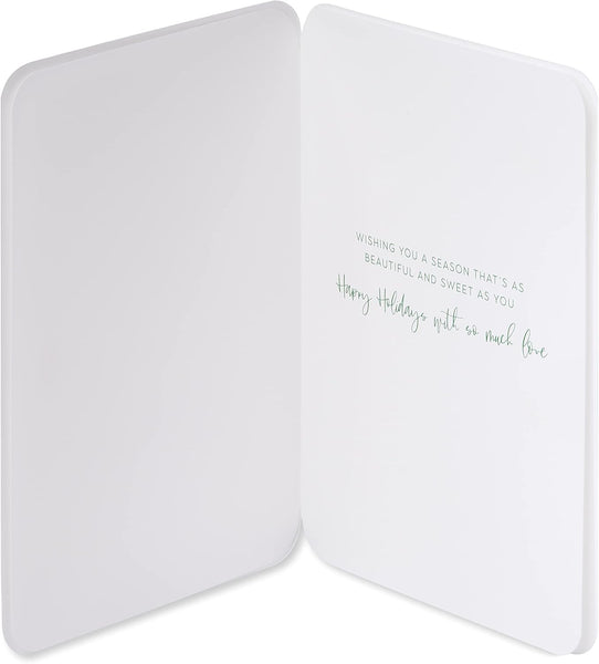 Festive Macarons Holiday Card (Daughter)