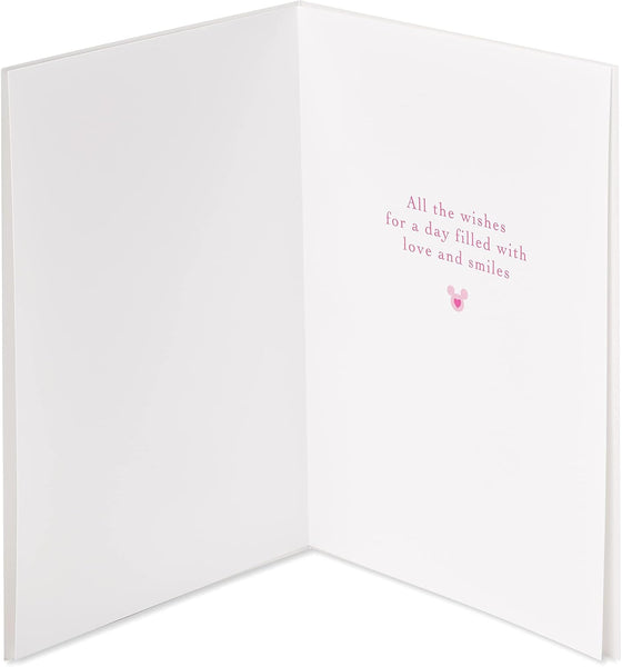 Sparkle Minnie Mouse Mother's Day Card