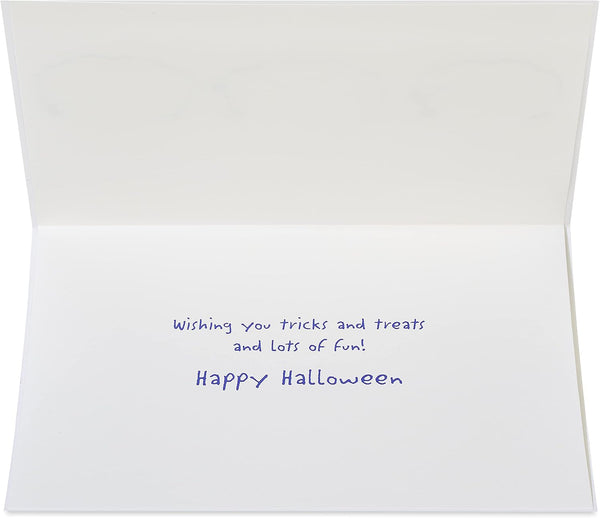 Handmade Finger Puppet Costumes Halloween Card