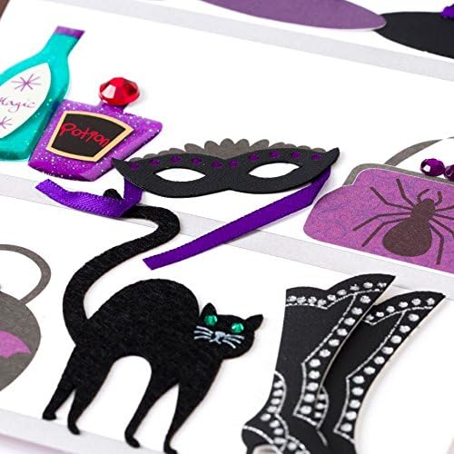 Handmade Witch's Closet Halloween Card