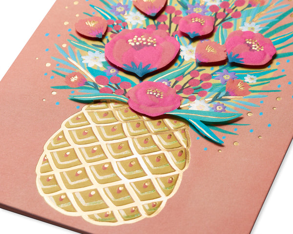 Pineapple Bouquet Mother's Day Card