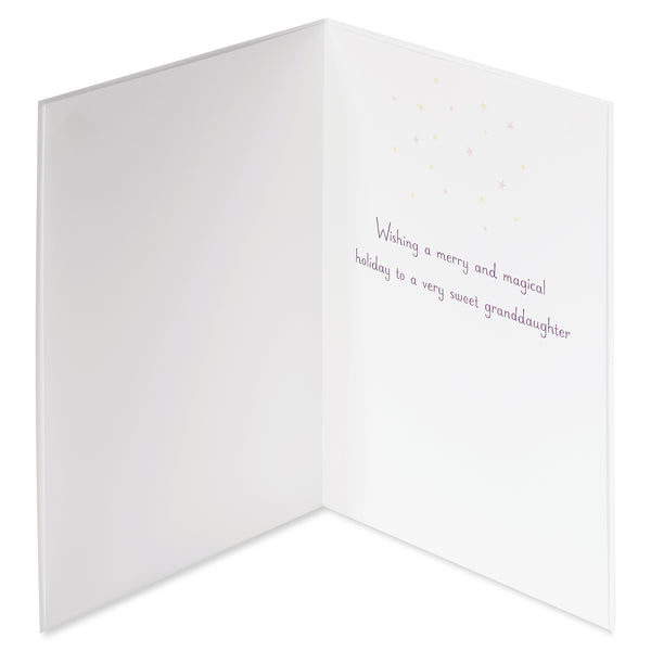 Sugar Plum Bunny Holiday Card (Granddaughter)