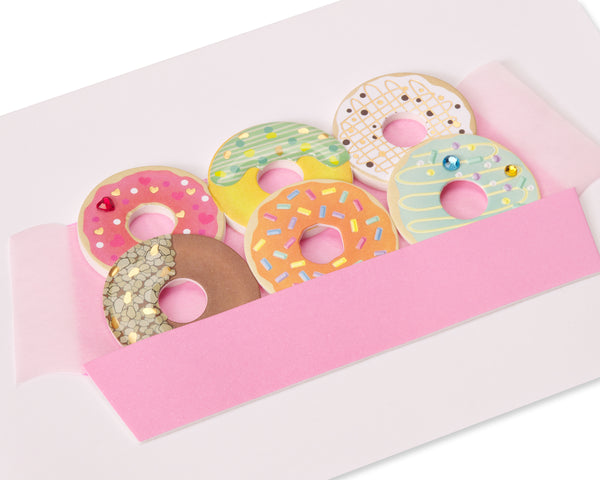 Handmade Box Of Donuts Mother's Day Card