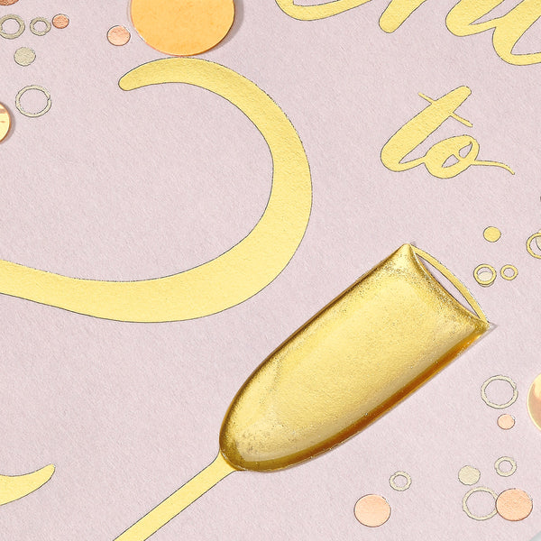 21st Cheers Birthday Card