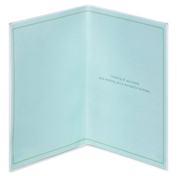 Gemmed Rainbow Butterfly Birthday Card