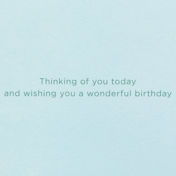 Gemmed Rainbow Butterfly Birthday Card