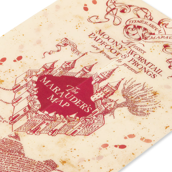 Interactive Marauders Map Harry Potter Birthday Card
