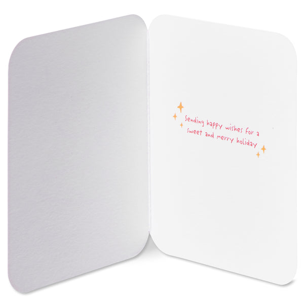 Cat On Tree Christmas Boxed Cards (Set of 20)