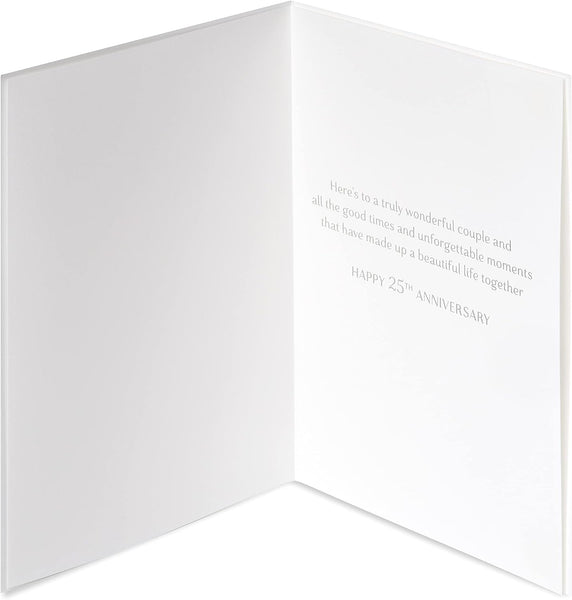 Handmade Years Of Love 25th Anniversary Card