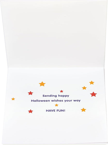 Hello Kitty Witch Halloween Card