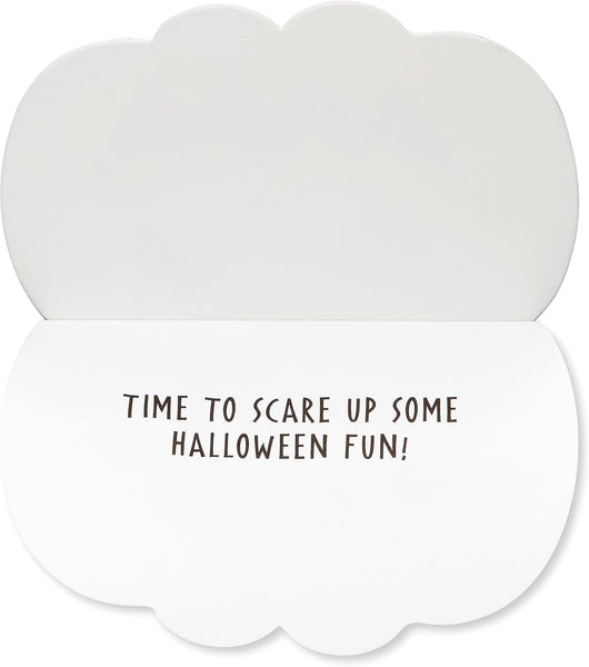Wearable Boo Ghost Glasses Halloween Card