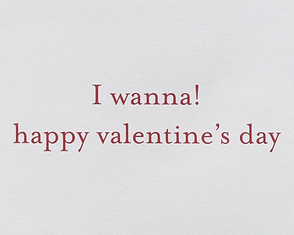 Spooning Valentine's Day Card (For Husband)