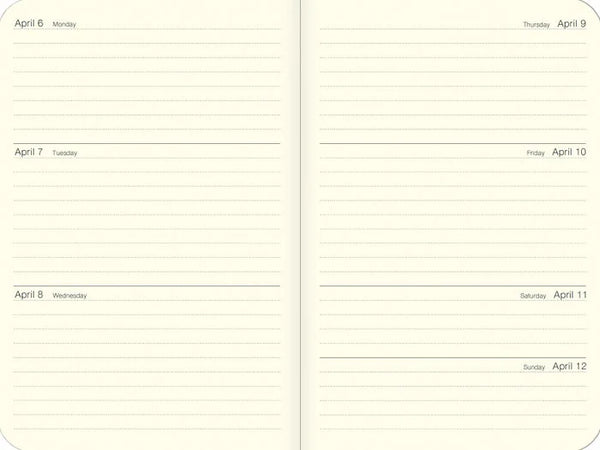 Vintage National Parks 2026 Weekly Planner