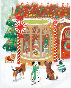 Whimsy Village Christmas Large Bag